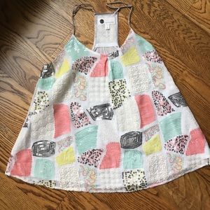 Anthropologie Sequin top